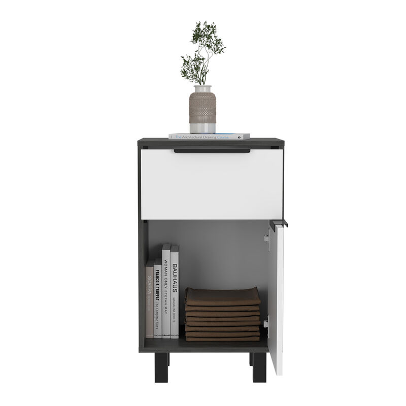 Nightstand Maryland Z, Bedroom, Smoky Oak / White