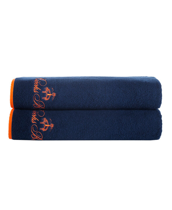 Brooks Brothers Contrast Frame 2 pcs Bath Sheets