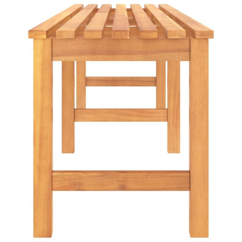 vidaXL Patio Bench 70.9" Solid Teak Wood