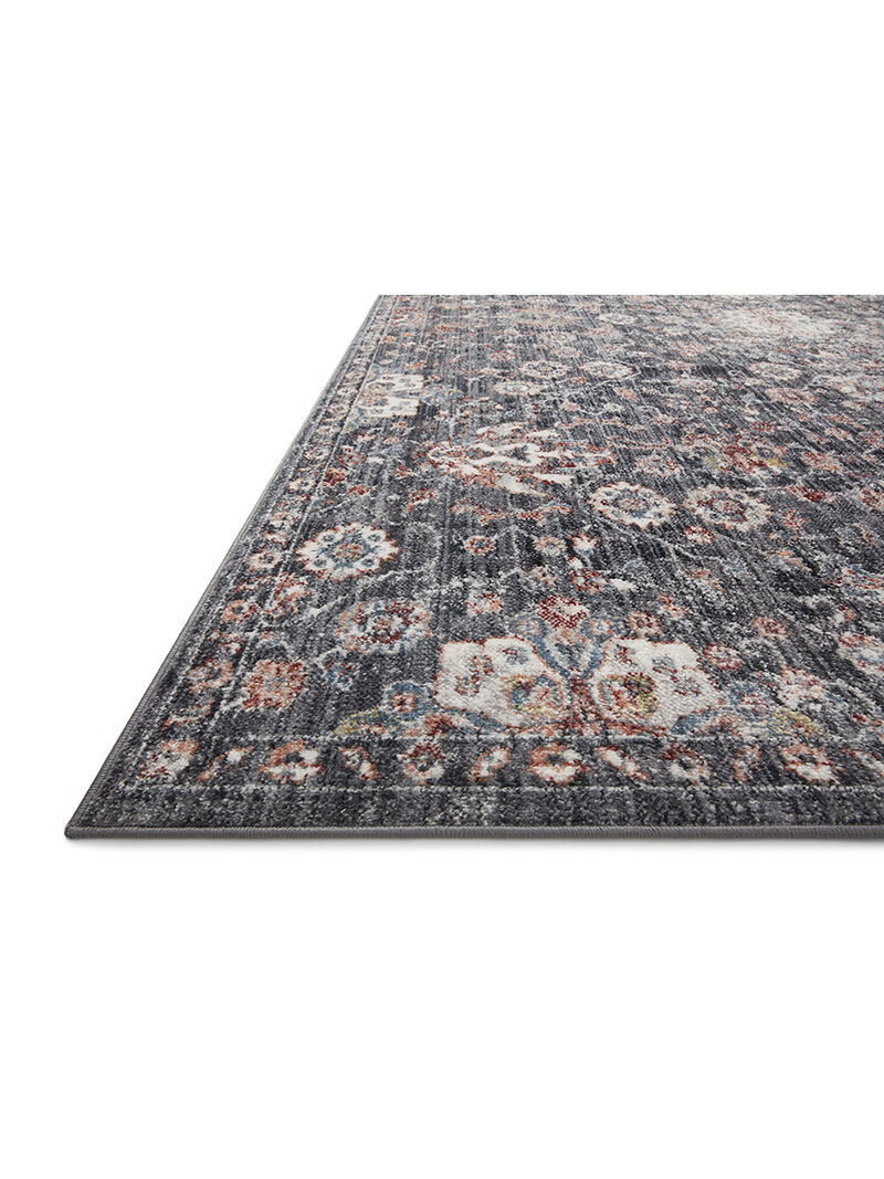 Cassandra CSN03 Charcoal/Rust 3'9" x 5'9" Rug