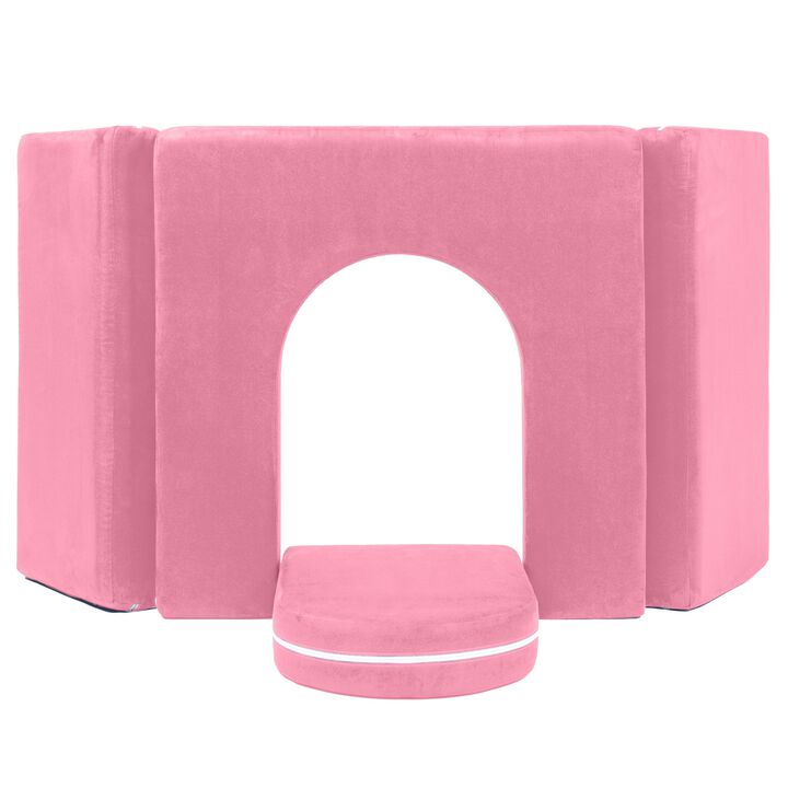 Jaxx Zipline Playscape Castle Gate - Playtime Furniture for Imaginative Kids