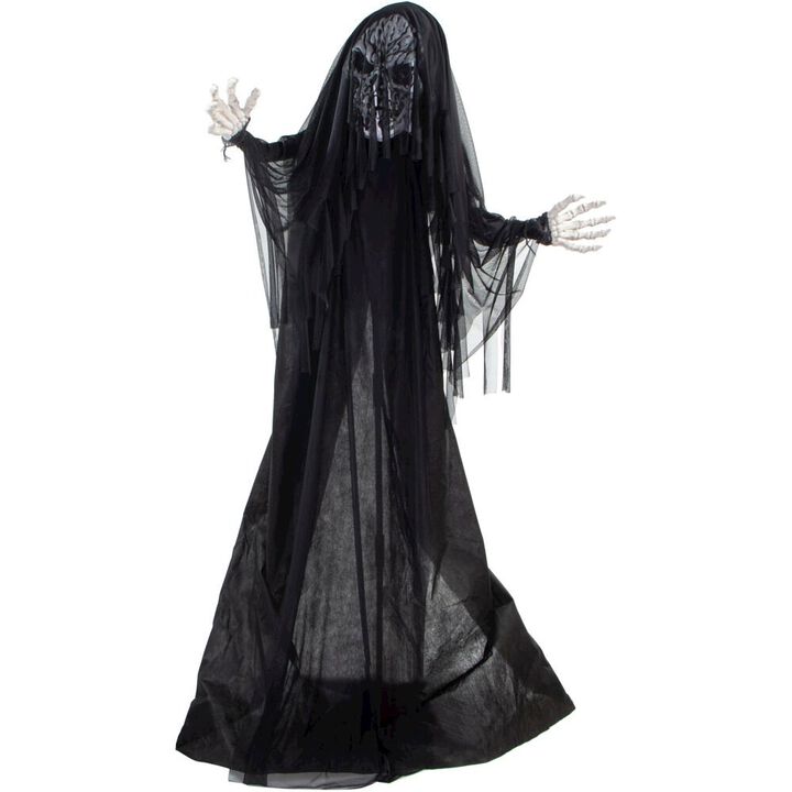 Haunted Hill Farm 60'' Standing Animated Reaching Reaper Ghoul
