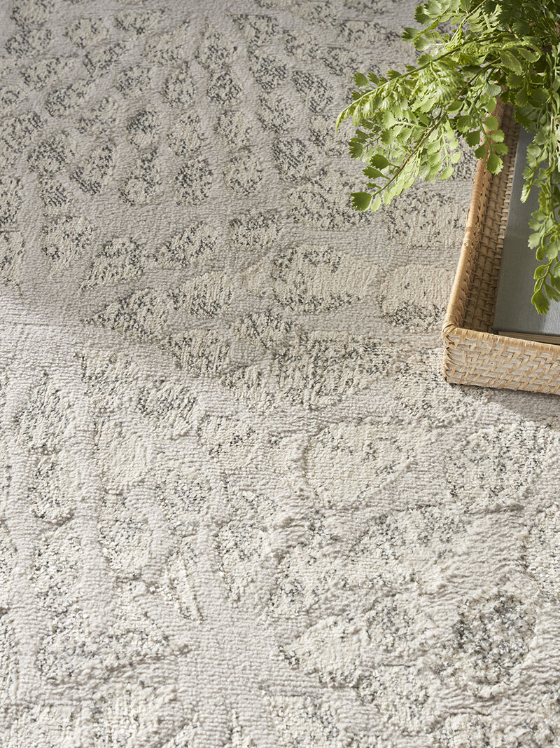 Ambiance AMI02 Gray/Silver 3'11" x 5'11" Rug
