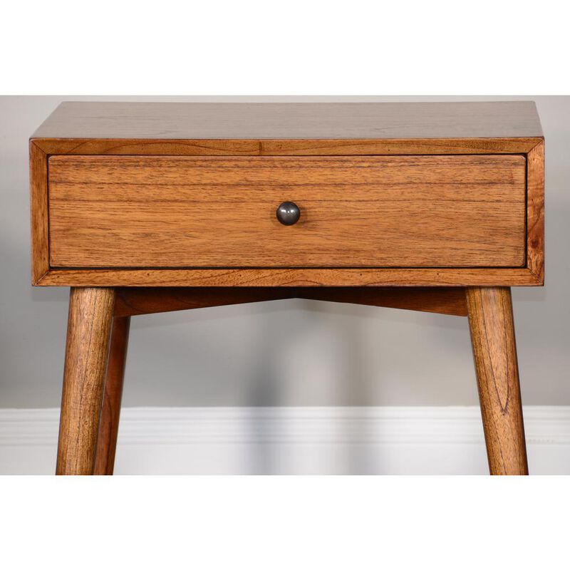 Sunny Designs American Modern 24 Mitred Solid Wood Night Stand in Cinnamon