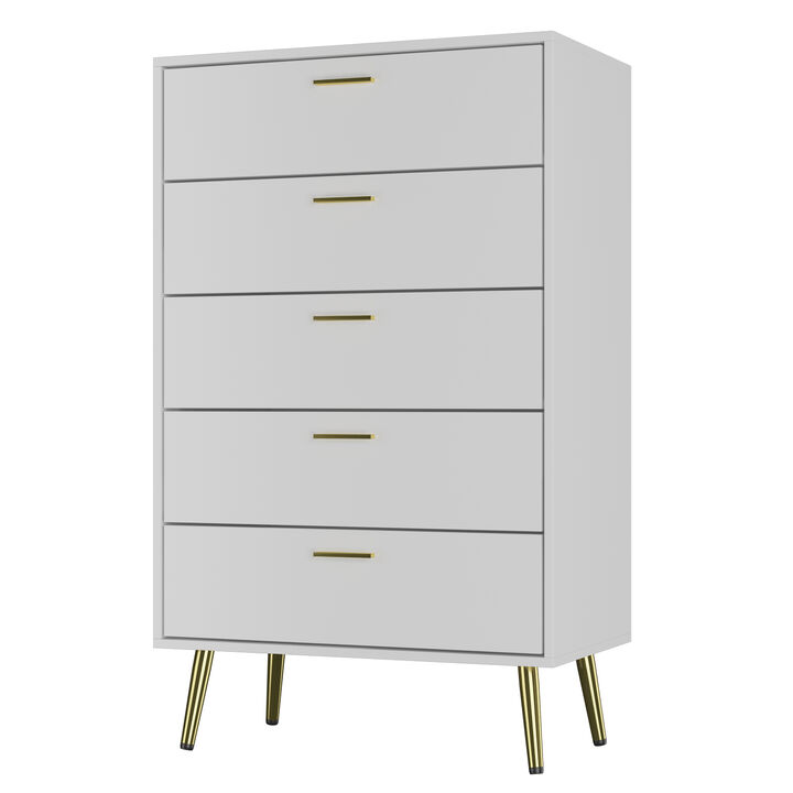 27.4'' W 5-Drawer  Chest for Bedroom And Living room 27.4'' W 5-Drawer  Chest for Bedroom And Living room