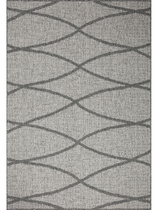Rainier RAI07 Dove/Grey 3'11" x 5'11" Rug
