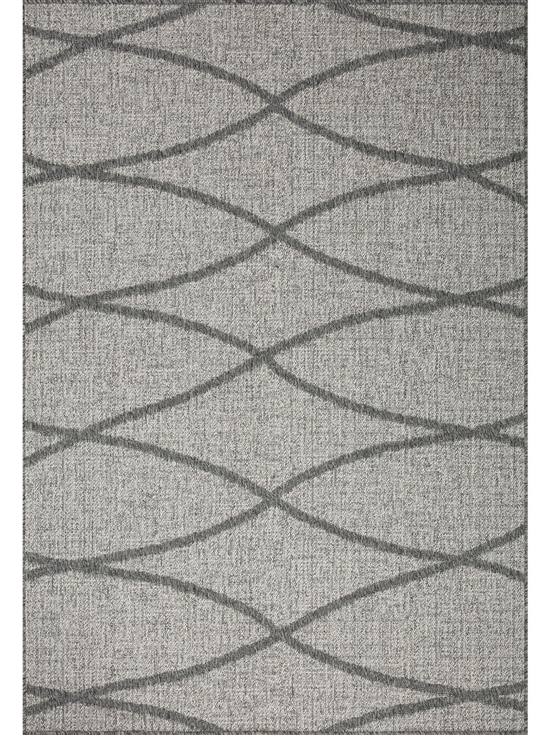 Rainier RAI07 Dove/Grey 3'11" x 5'11" Rug