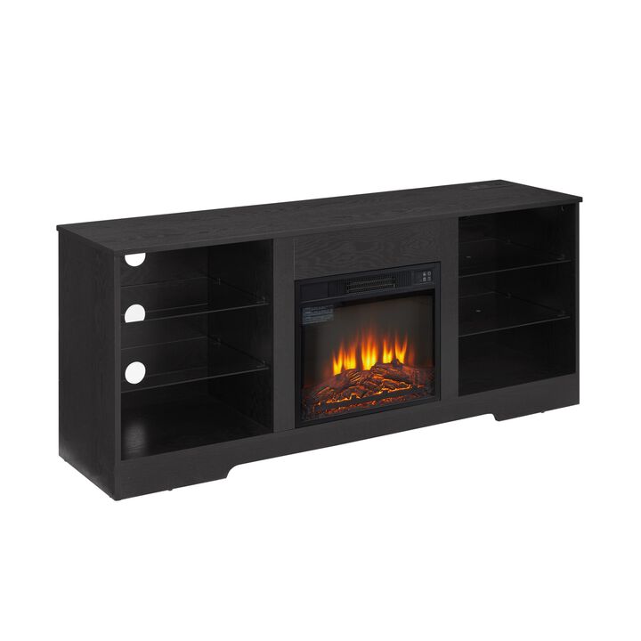57.87 in. TV Stand Fits TV's up to 62 in. with Cable Management