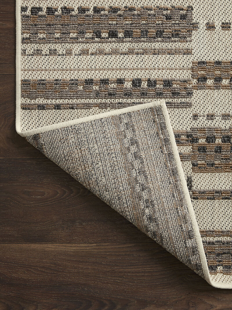 Rainier RAI08 Ivory/Taupe 3'11" x 5'11" Rug