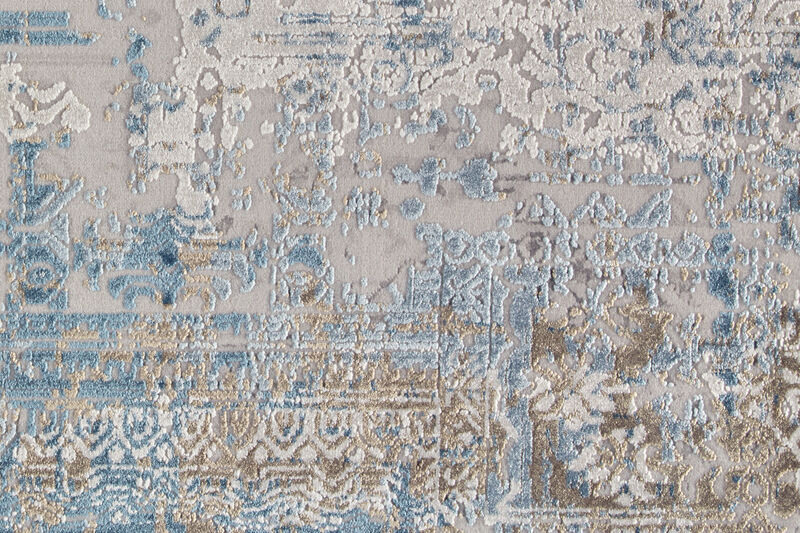 Cadiz 3890F Blue/Gray/Gold 3'1" x 5' Rug