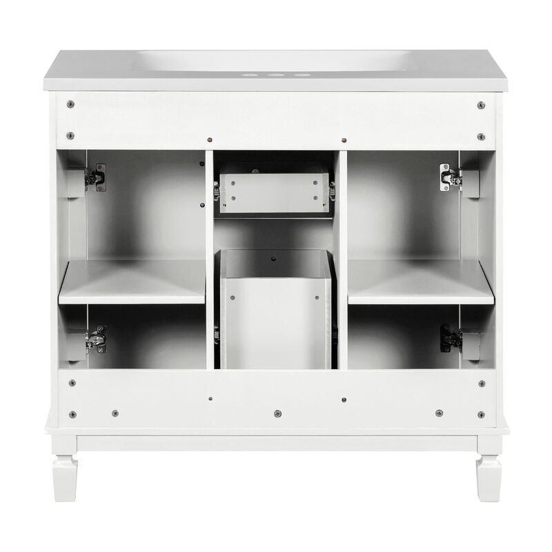 Merax 36'' Bathroom Vanity with Top Sink