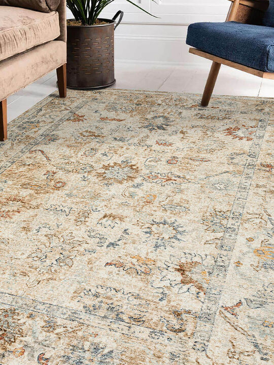 Bergama BE4 Ivory 20" x 30" Rug