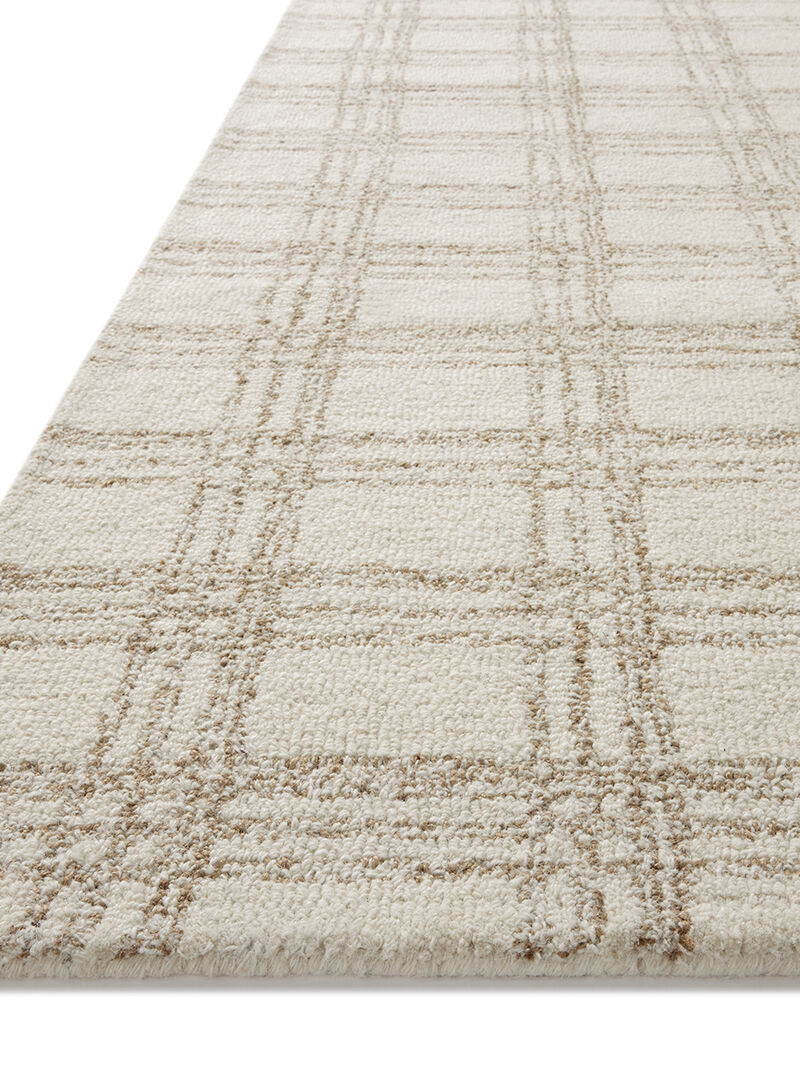 Polly POL-12 Cream / Sand 7''9" x 9''9" Rug by Chris Loves Julia