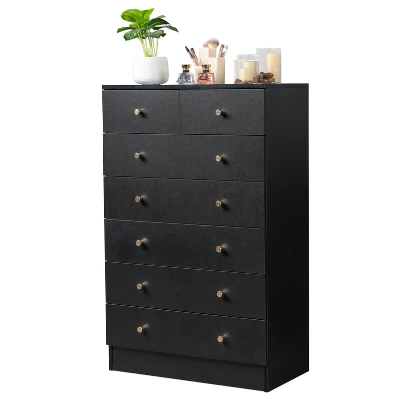 Modern 7-Drawer Dresser, Sleek and Simple Storage for Bedroom or Living Room