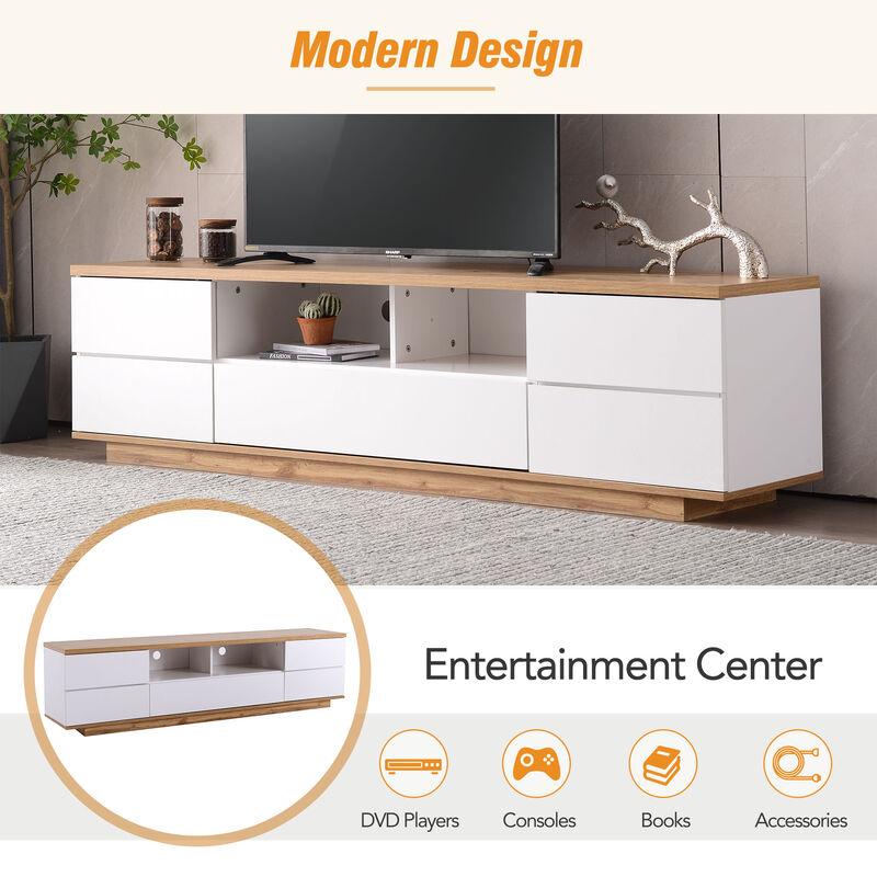 Merax Media Console TV Stand TV Cabinet