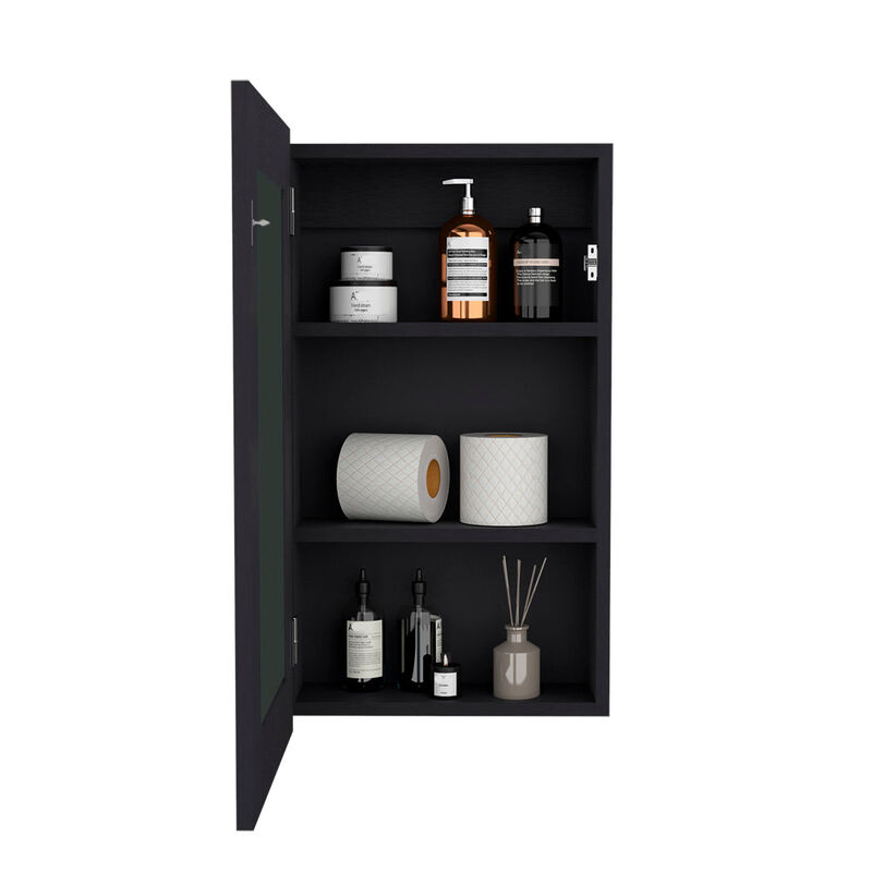 Medicine Cabinet Sanford, Bathroom, Black