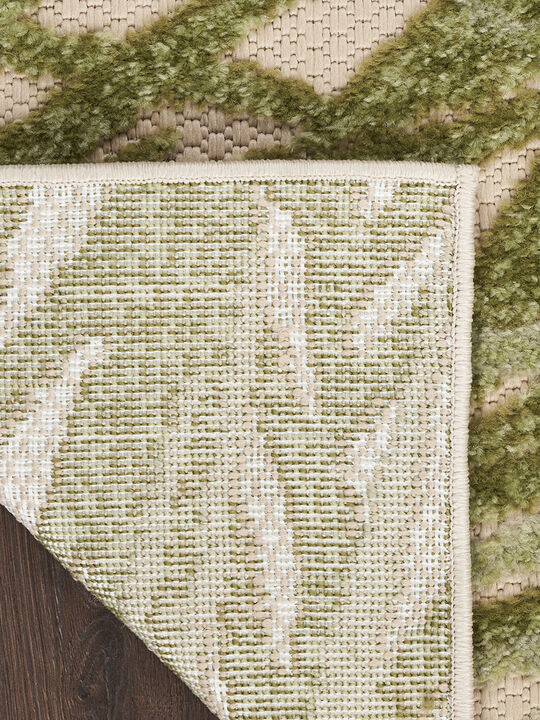 Aloha ALH41 Ivory/Green 9' x 12' Rug