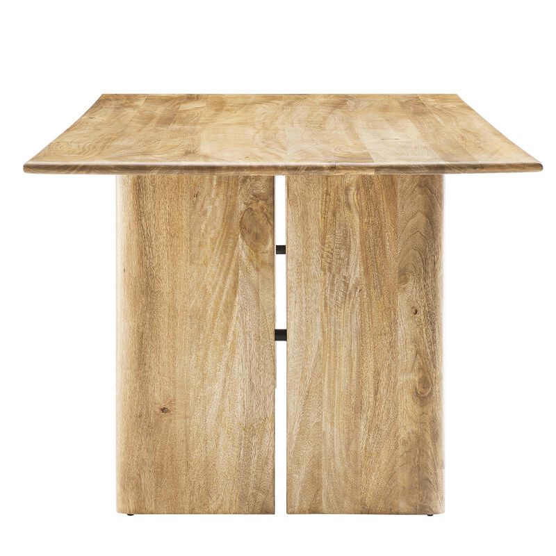Modway - Amistad 86" Wood Dining Table Walnut