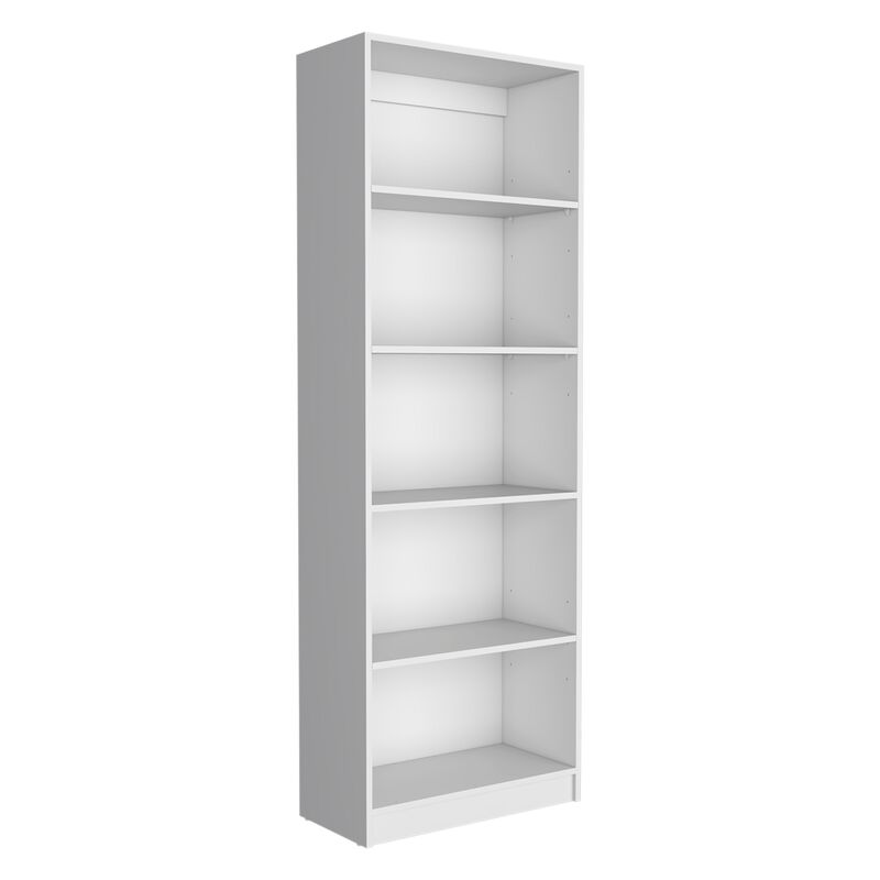 Paonia 2 Piece Living Room Set with 2 Bookcases, White