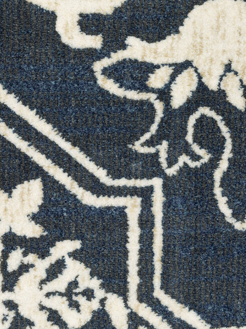 Intrigue 5'3" x 7'6" Blue Rug