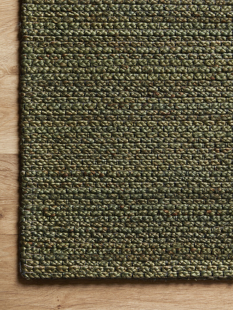 Lily LIL01 Green 3'6" x 5'6" Rug
