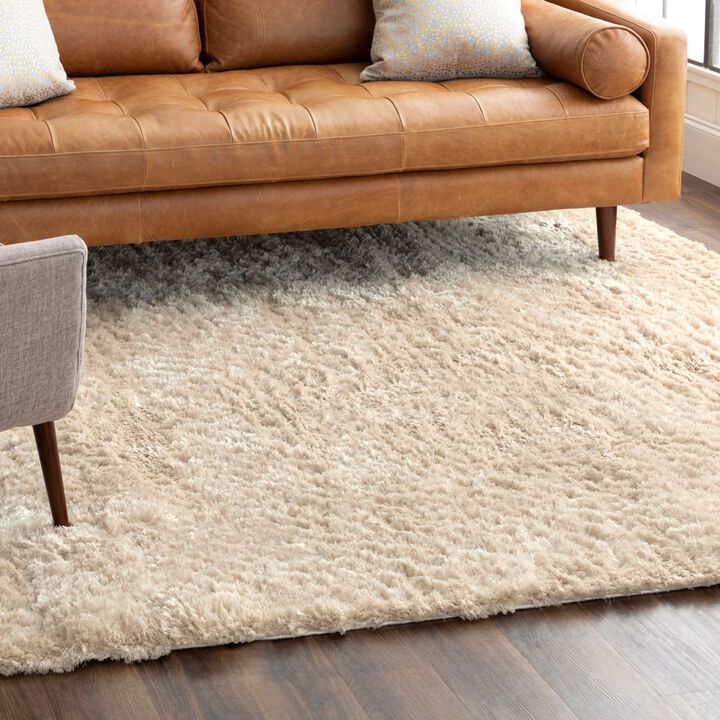 Billow Shag Billow Shag Ivory 7' 10" X 10' Rug