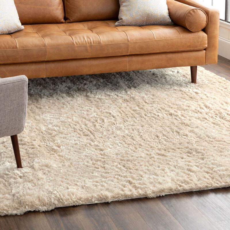 Billow Shag Billow Shag Ivory 7' 10" X 10' Rug
