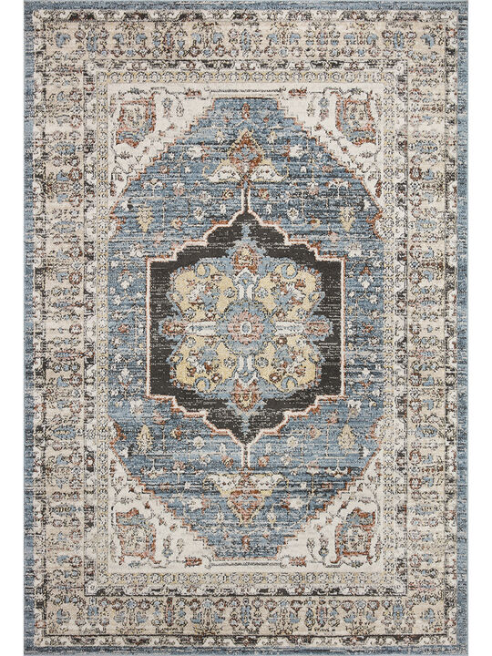 Odette ODT06 Sky/Multi 4' x 6' Rug