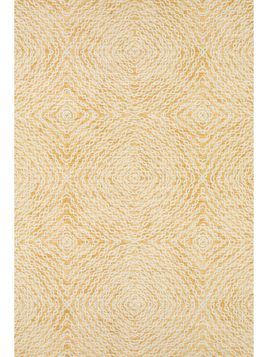 Brisbane BR3 Gold 3' x 5' Rug