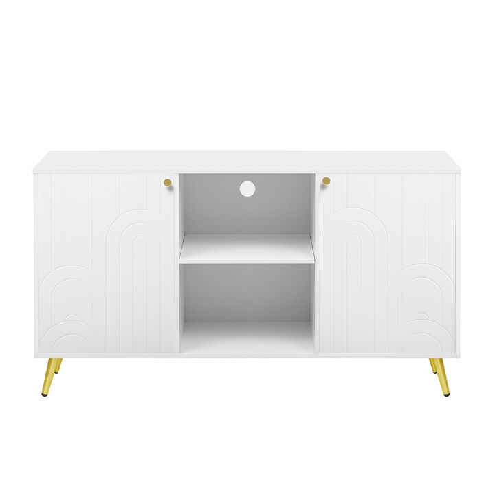Merax Modern Entertainment Center Media Console TV Stand