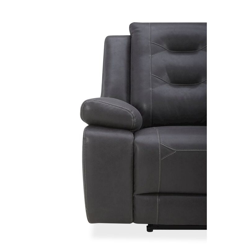 Parker Living Caldwell - Tahoe Charcoal Power Swivel Glider Recliner