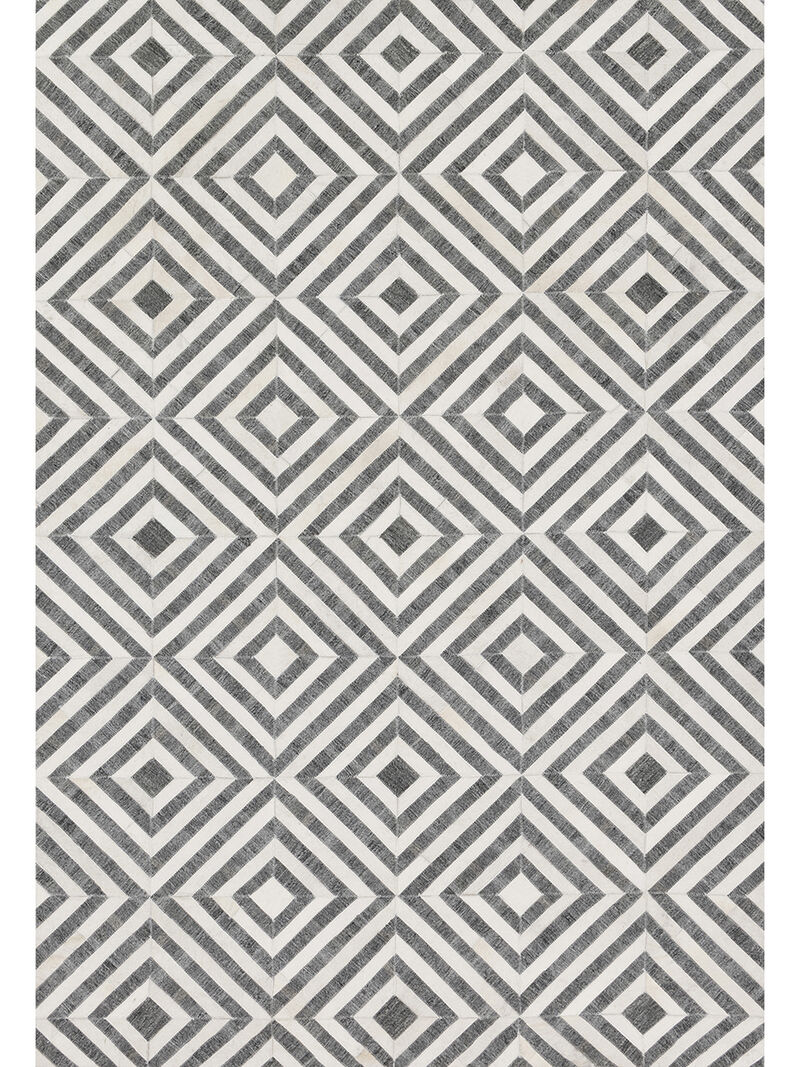 Dorado DB03 Charcoal/Ivory 7'9" x 9'9" Rug