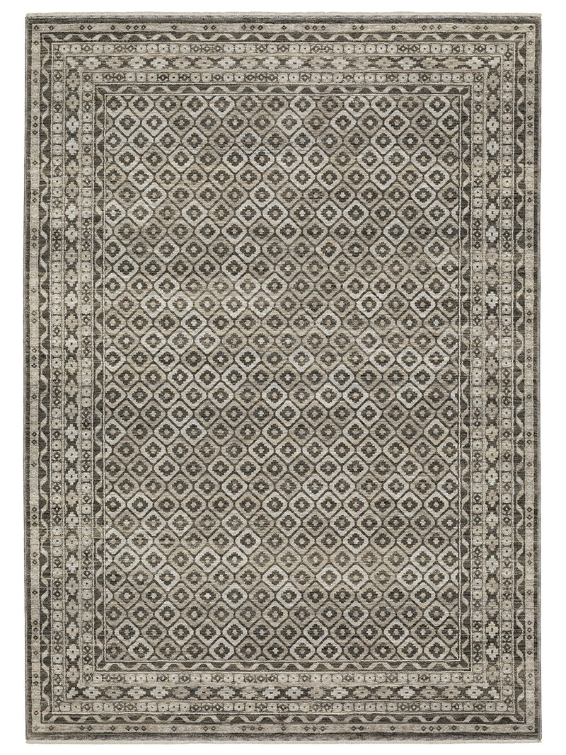 Chamberlain 3'3" x 5' Grey Rug