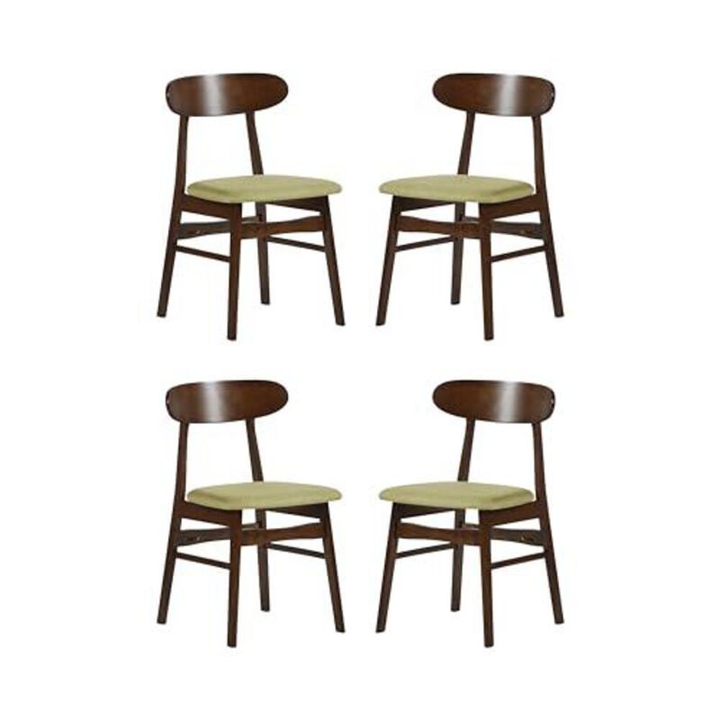 New Classic Furniture Morocco Green Solid Wood Dining Chair (Set of 4)