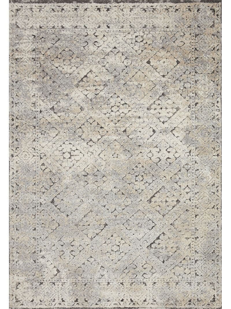 Theory THY05 Grey/Sand 3'7" x 5'7" Rug