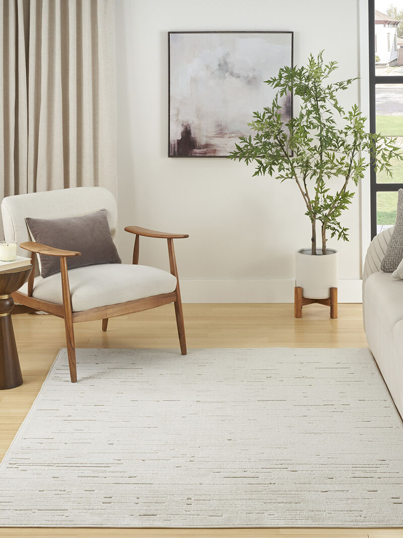 Care Free CAF04 Beige 3'11" x 5'11" Rug
