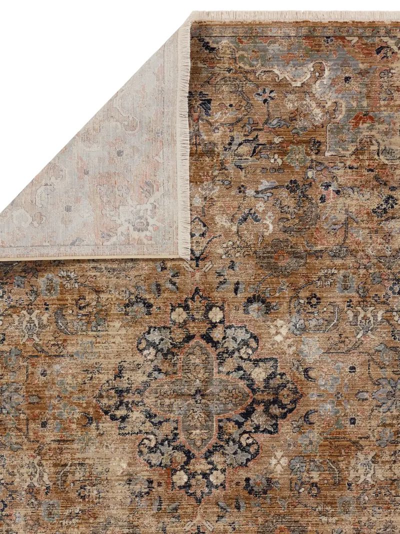 Zefira Amena Yellow/Gold 5' x 8' Rug