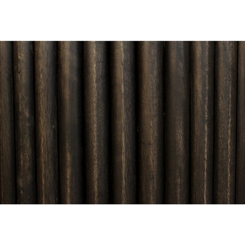 Alex Hamilton Odin 3-Door Sideboard in Charred Ember Finish on Mango Wood