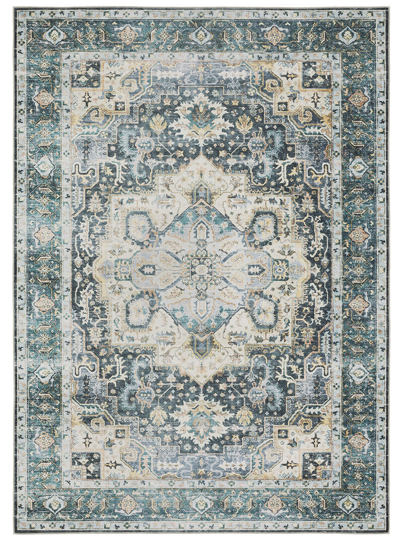 Charleston 2' x 3' Blue Rug