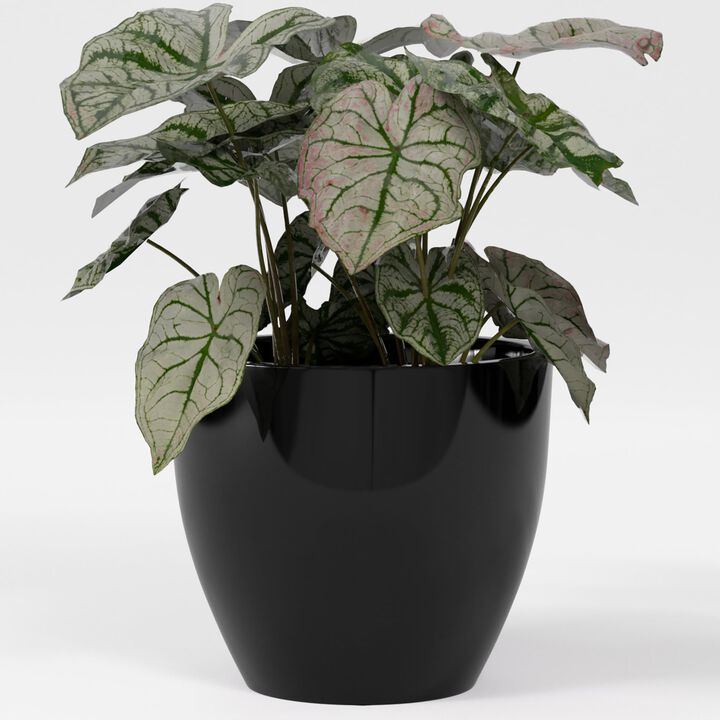 Greenline Fiberglass Lucy Medium Indoor/Outdoor Round Planter - 15 in x 15 in x 13 in