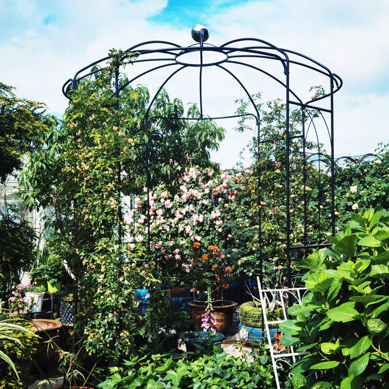 Streamdale Birdcage Shaped Metal Garden Arch Gazebo