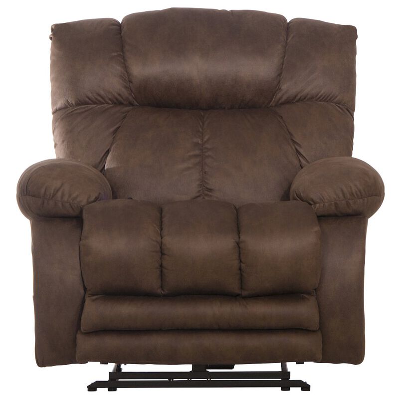 Catnapper Dawkins Oversized Power Lay Flat Recliner with Extra Extension Footrest