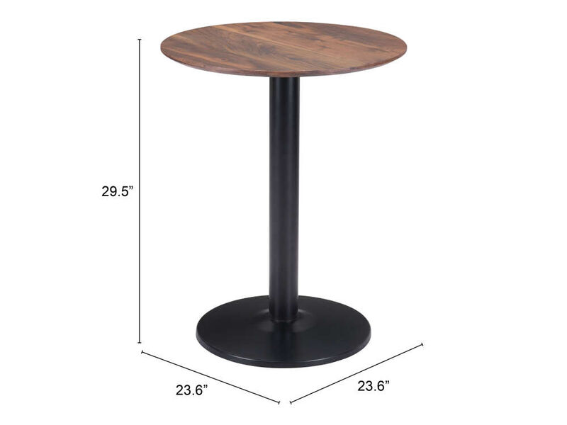Alto Bistro Table Brown & Black