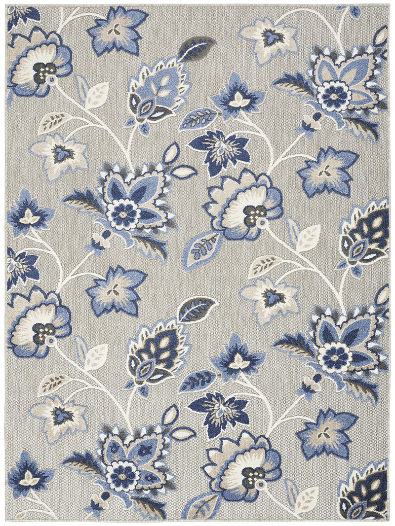 Aloha ALH31 Blue/Gray 9' x 12' Rug