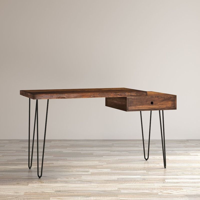 Jofran Nature's Edge Solid Acacia Desk with Drawer