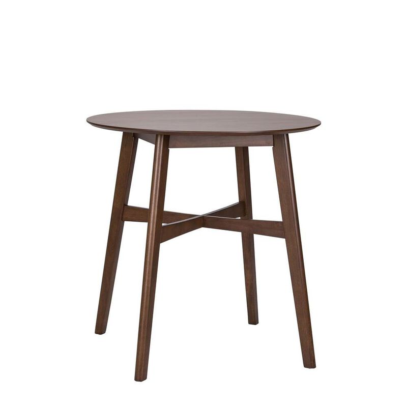 Starlight Canyon Home Brown Round Dining Table – Elegant Small Round Kitchen Table for Any Space