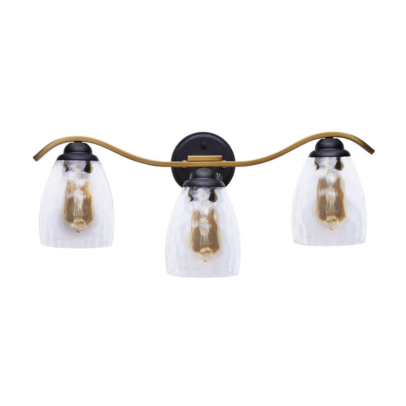 Teamson Home - Heidi Dimmable 3-Light Bathroom Vanity Light