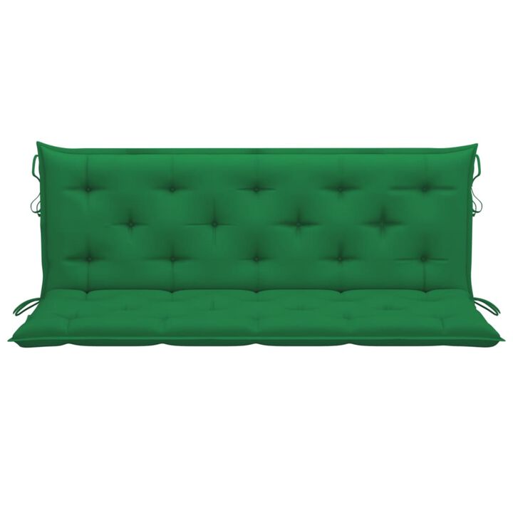 vidaXL Cushion for Swing Chair Green 59.1" Fabric