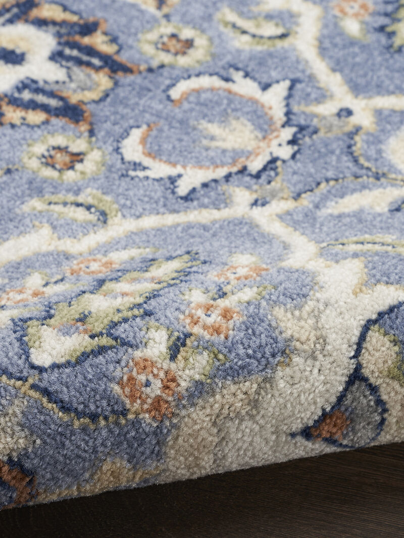 Allur ALR03 Light Blue 9' x 12' Rug