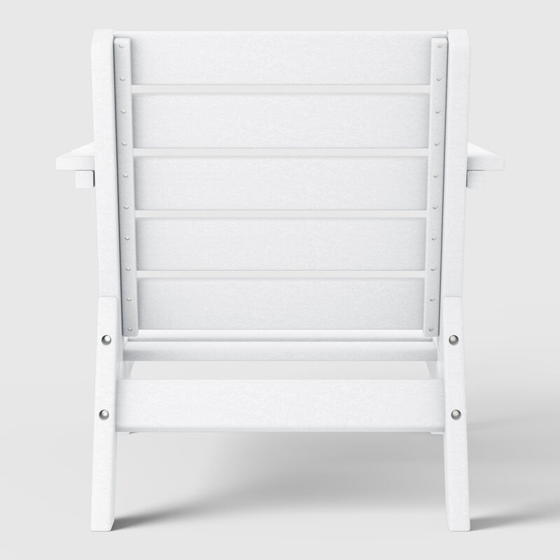 WestinTrends Outdoor Patio HDPE Deep Seating Armchair (Set of 2)